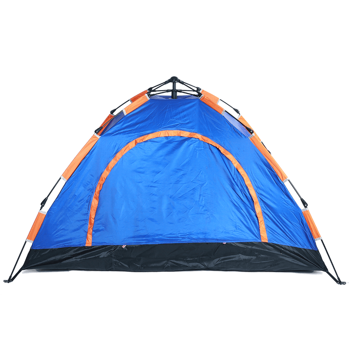 3-4 Person Camping Tent Waterproof Double Doors Automatic Tent Uv-Proof Portable Sunshade Canopy Outdoor Hiking