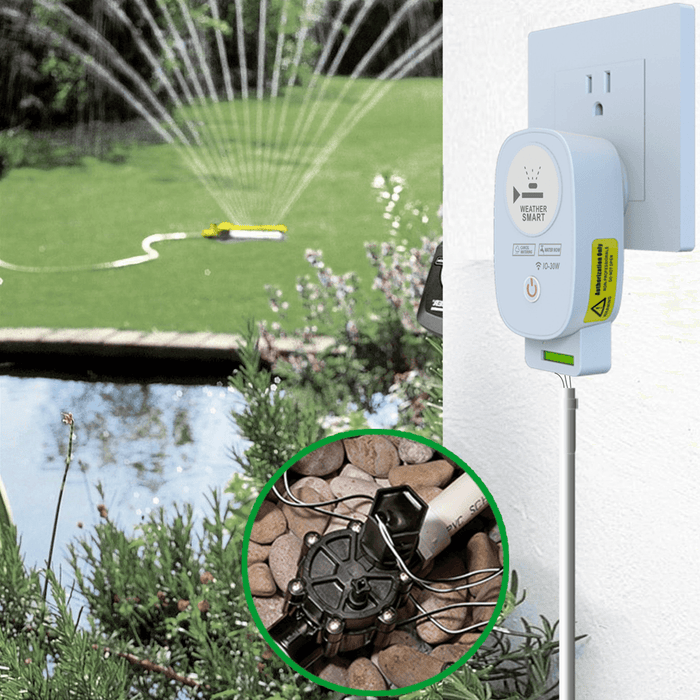 Bakeey Tuya Wifi Remote APP Control Intelligent Irrigation Controller Automatic Irrigation Timear Water Value Controller 1-Way Electronic Valve for Smart Home
