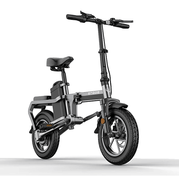 [US DIRECT] ENGWE X5S 20Ah 48V 240W 14In Chainless Folding Electric Bike with Removable Battery 30Km/H Top Speed E Bike