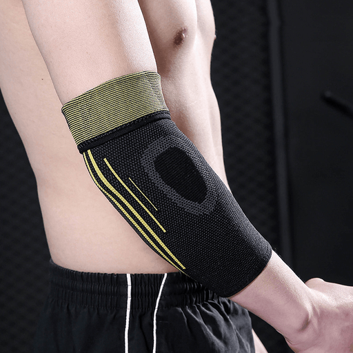 KALOAD Nylon Elastic Elbow Knee Brace Sleeve Sport Safety Elbow Support Absorb Sweat Protective Gear