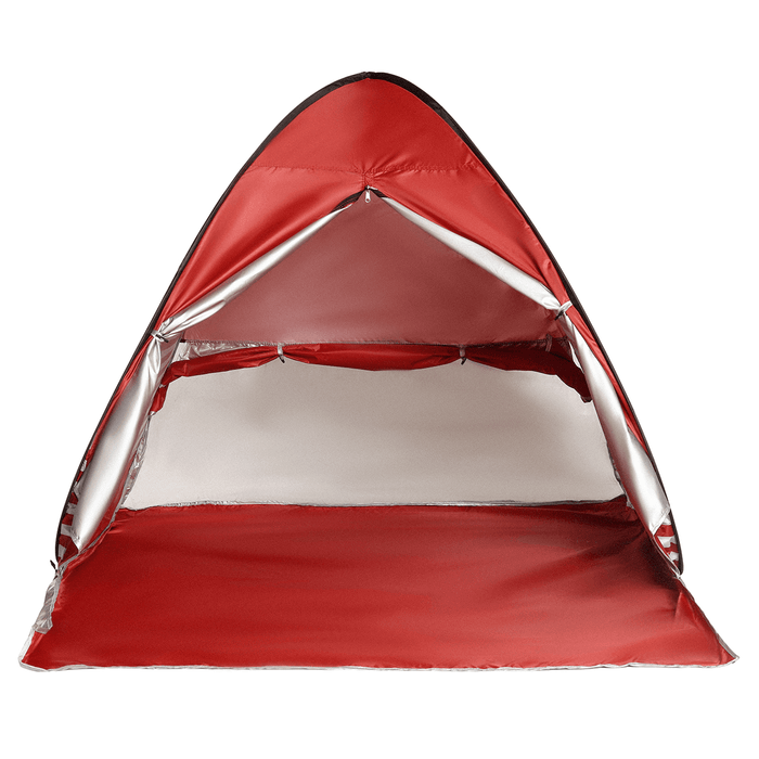 Outdoor Camping Waterproof Beach Tent Uv-Proof Sunshade Tent for 2 Person Portable Automatic Folding Tent Shelter