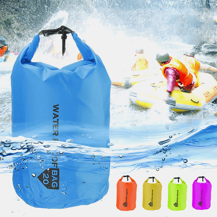 10L 20L 40L 70L Waterproof Bag Dry Sack Storage Pack for Kayak Canoeing Camping Travel