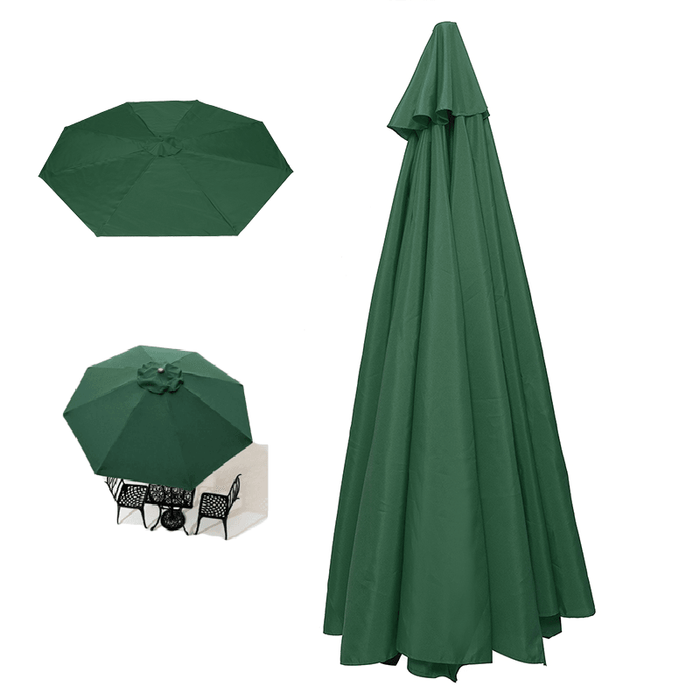 300X300X115Cm Tent Sunshade Cloth Outdoor Patio Garden Umbrella Canopy Waterproof Anti-Uv Replacement Cover Tent Sunshade