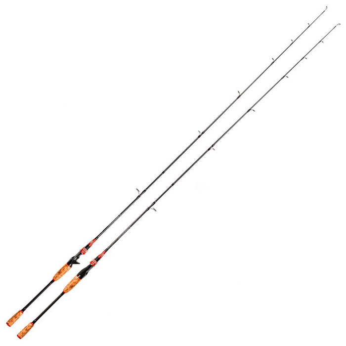 LEO 2 Section 1.8/2.1M Carbon Fiber Spinning Fishing Rod Portable Outdoor Fishing Pole Fishing Accessories