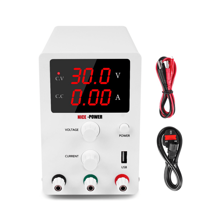 NICE-POWER R-SPS3010 30V 10A High-Precision Voltage Regulated Lab Adjustable Switching DC Power Supply Voltage and Current Regulator