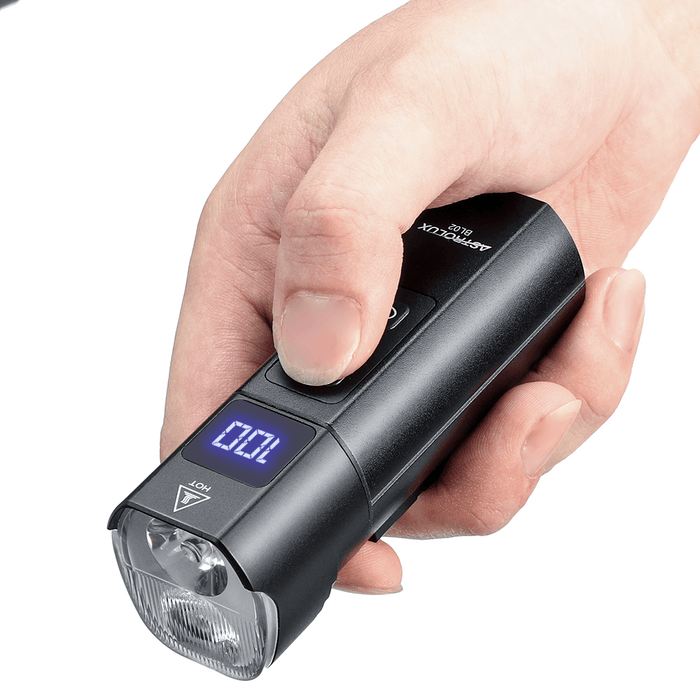 Astrolux® BL02 XPG-3 1200Lm 5Modes Dual Distance Beam Bike Light USB Rechargeable Flashlight 5000Mah Power Bank Waterproof Front Light for Electric Bike Scooter