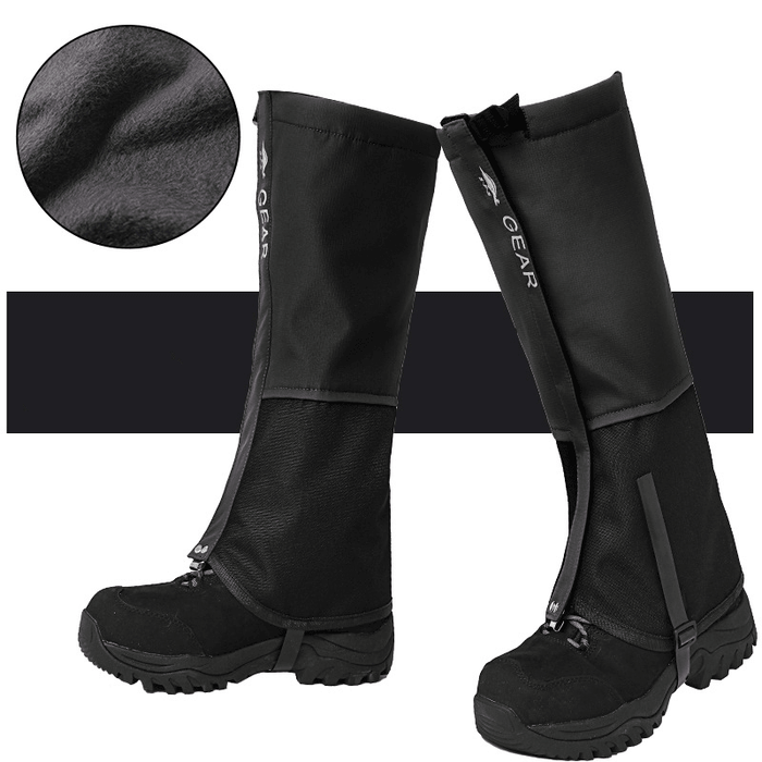 Outdoor Waterproof Winter Warm Gaiters Walking Boots Shoes Cover Sports Leggings Camping Hiking