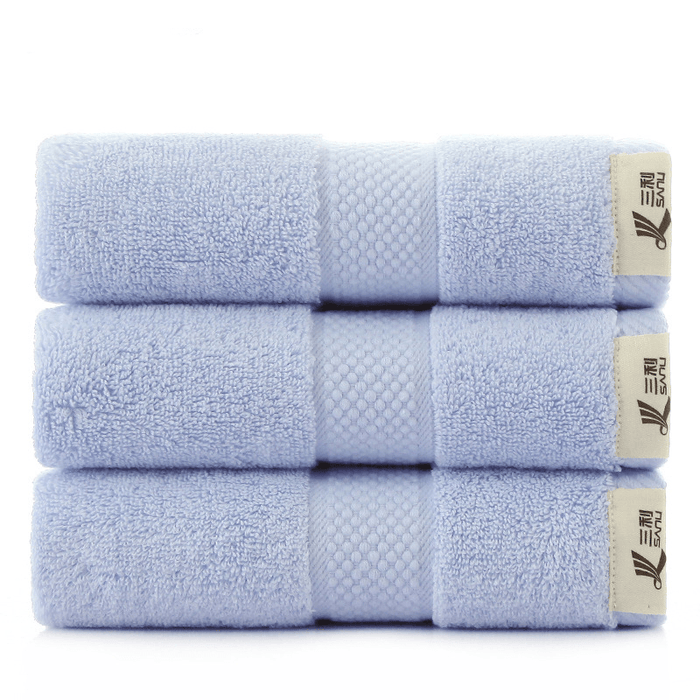 Honana HT-301 Ultra Soft Pure Cotton Fast Drying High Absorbent Antibacterial Thicker Bath Towel Beach Towel