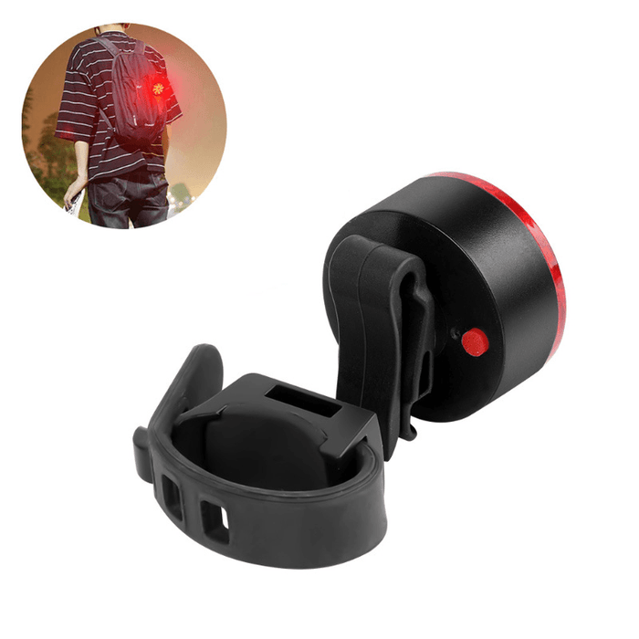 WEST BIKING 40LM IPX4 Waterproof COB Bike Tail Light 2 Modes USB Charging Warning Bike Light