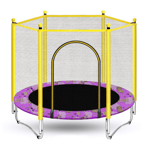 Mini round Indoor Trampoline Child Playing Jumping Bed Enclosure Pad Exercise Tools