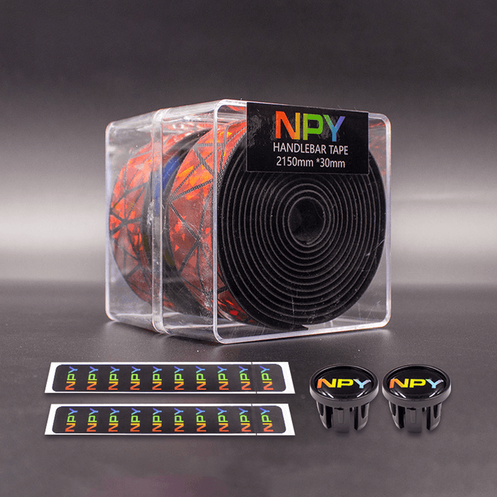 NPY 2 Pcs Bike Handlebar Tape Anti-Skid Shock Sponge Bicycle Handlebar Strap Cycling