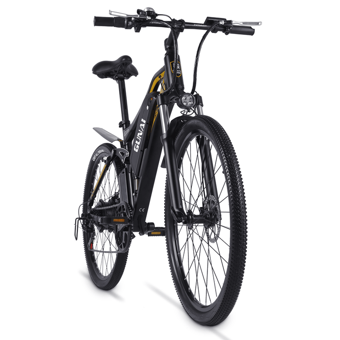 [EU DIRECT] GUNAI MX60 500W 48V 15Ah 27.5 Inch Electric Bicycle 40Km/H Max Speed 80Km Mileage 150Kg Max Load