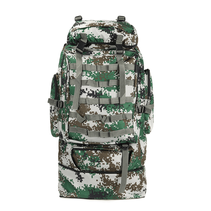 90-100L Military Tactical Backpack Waterproof Molle Climbing Bag Outdoor Trekking Camping