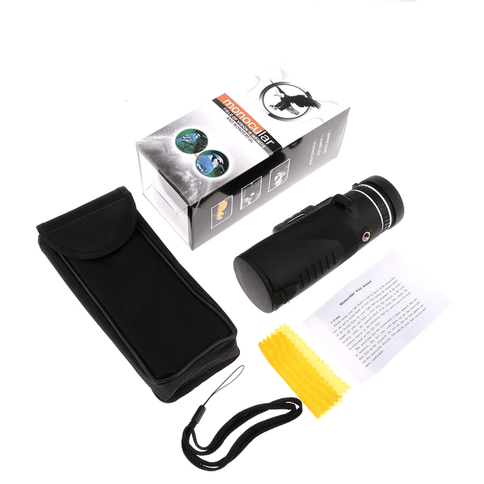 Ipree® 40X60 Monocular HD Optic BAK4 Day Night Vision Telescope 1500M/9500M Outdoor Camping Hiking