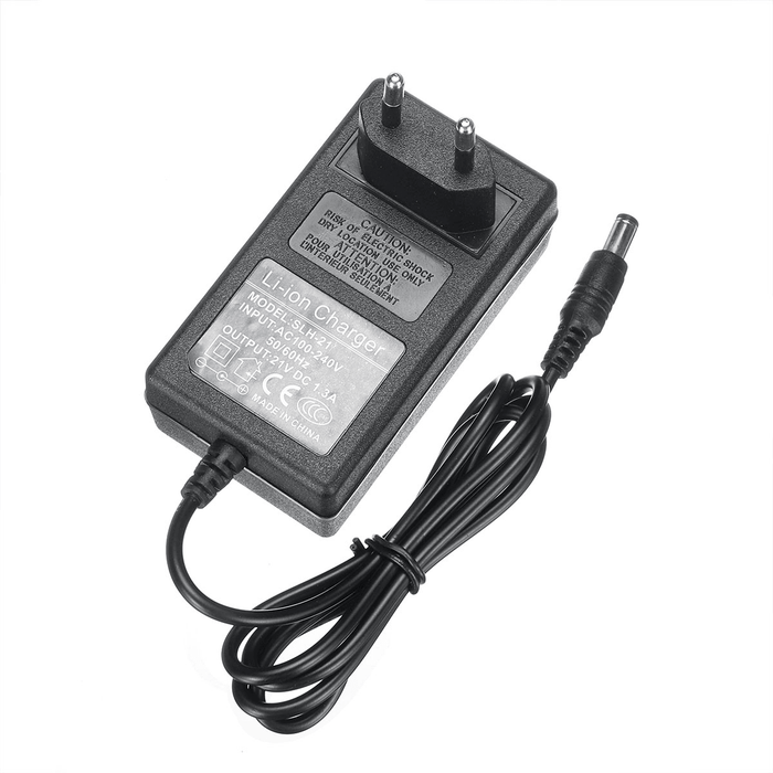 21V 1.3A Charger Adapter for Lithium Li-Ion Lipo Battery Packs Electric Wrench