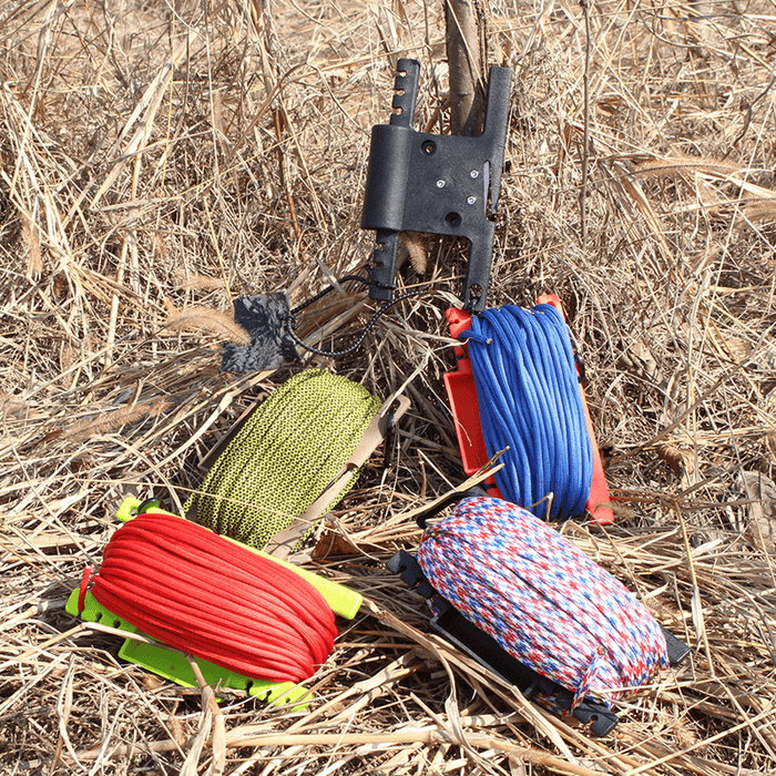 Outdoor Paracord Winder Rope Tidy Holder Bobbin Bracket Rope Organizer for Camping Hiking