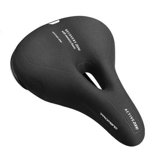 BIKIGHT Comfort Bike Saddle Wide Waterproof Breathable Memory Foam Replacement Bike Seat Universal for Women Man Adult Kids