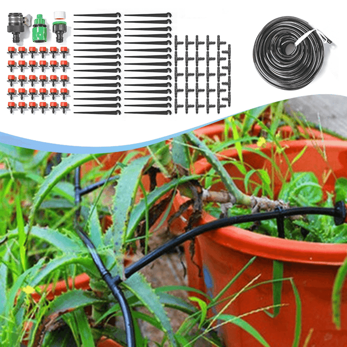 10/20/25M DIY Drip Irrigation System Automatic Watering Irrigation System Kit Garden Hose Micro Drip Watering Kits Garden Tools