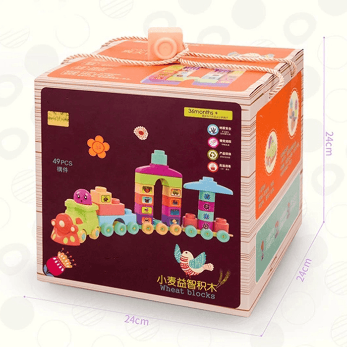 49PCS/SET Children'S Building Blocks Toys Base Plate Safety Skin-Friendly Early Educational Toy Gift