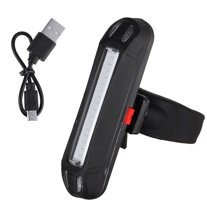 BIKIGHT 350Lm 1200Mah Touch Light-Sensitive LED USB Charging Bike Lights Set Bicycle Headlight with Taillight