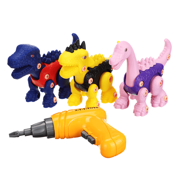 Realistic Dinosaur Model Dino Toy Electric Drill Toy Figures Play Set Kids Birthday Christmas Gifts