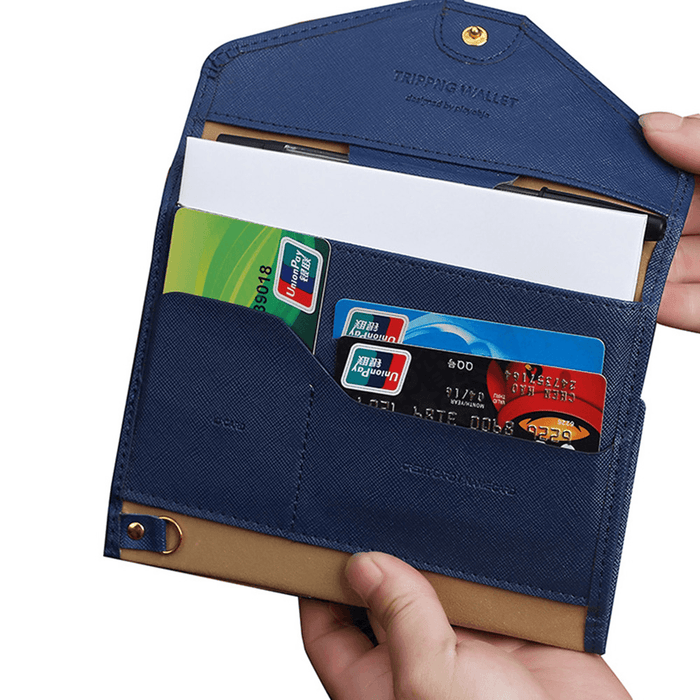 Multi-Function Card Bag Wallet Passport Holder Credit Card Package for Travel Camping