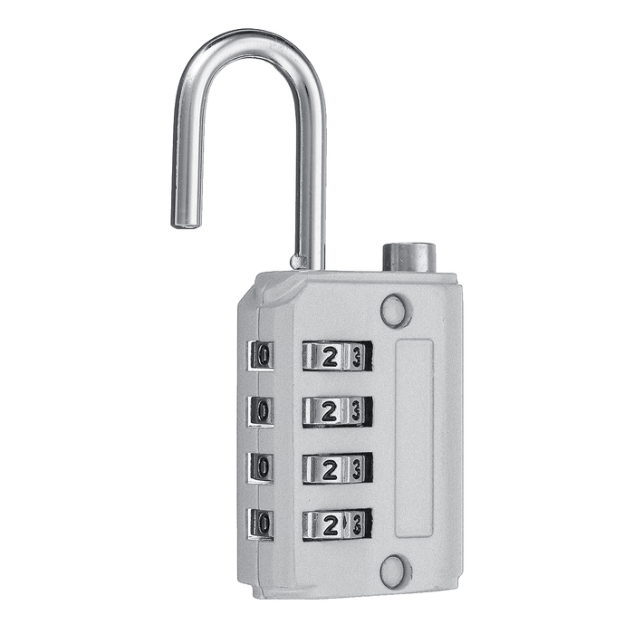 Mini 4 Digit Combination Safety Security Padlock Number Luggage Travel Code Drawer Lock