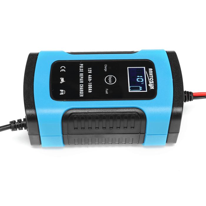 Display 12V Pulse Repair LCD Charger Automatic Smart Battery Charger/Maintainer Pulse Repair Charger