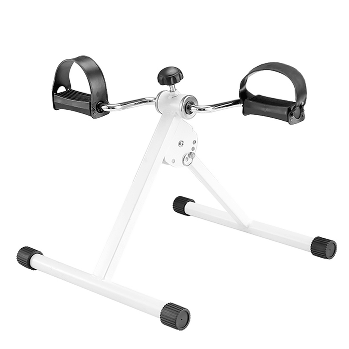 Folding Fitness Pedal Exerciser Mini Exercise Bike, under Desk Bike Pedal Exerciser Portable Foot Cycle Arm & Leg Peddler Machine