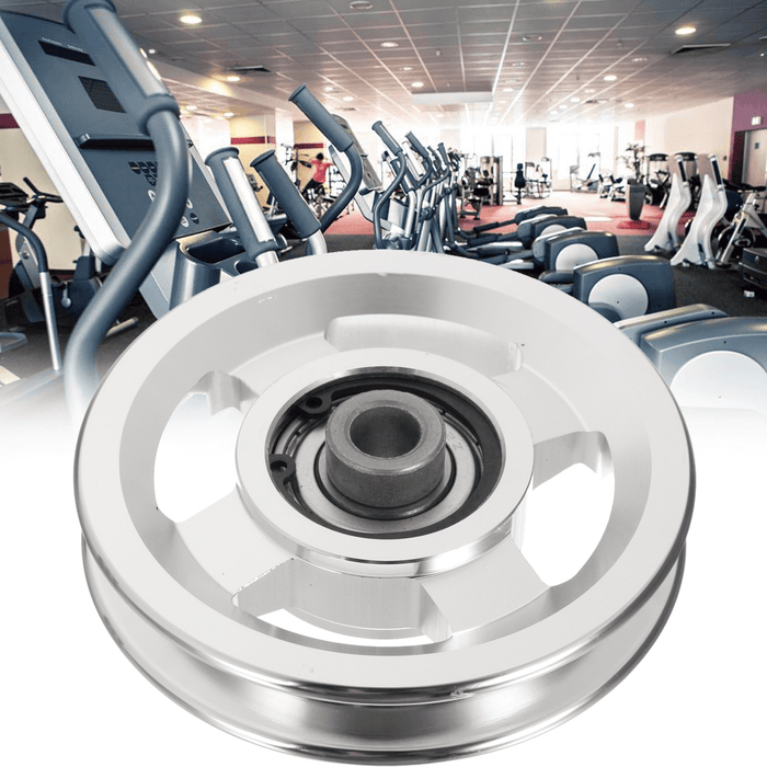 73/95/110/114Mm Aluminum Alloy Bearing Pulley Wheels Gym Fitness Equipment Parts Accessories