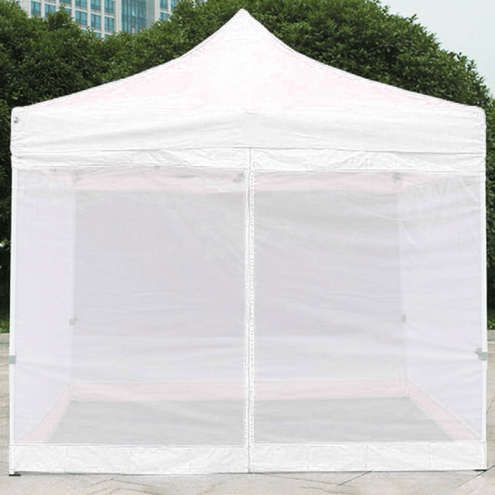 3X3M 1 Side Wall Canopy Anti-Mosquito Nets Breathable Windproof Shelter Tent Outdoor Camping Travel