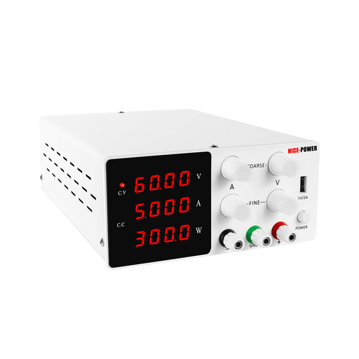 NICE-POWER SPS-W605 60V 5A Lab Switching DC Power Supply Adjustable Regulated Laboratory Power Source Current Stabilizer Voltage Regulator