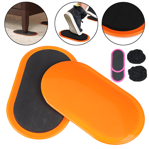 2Pcs Core Sliders Discs Training Gliders anti Sliding Plate Fitness Protector