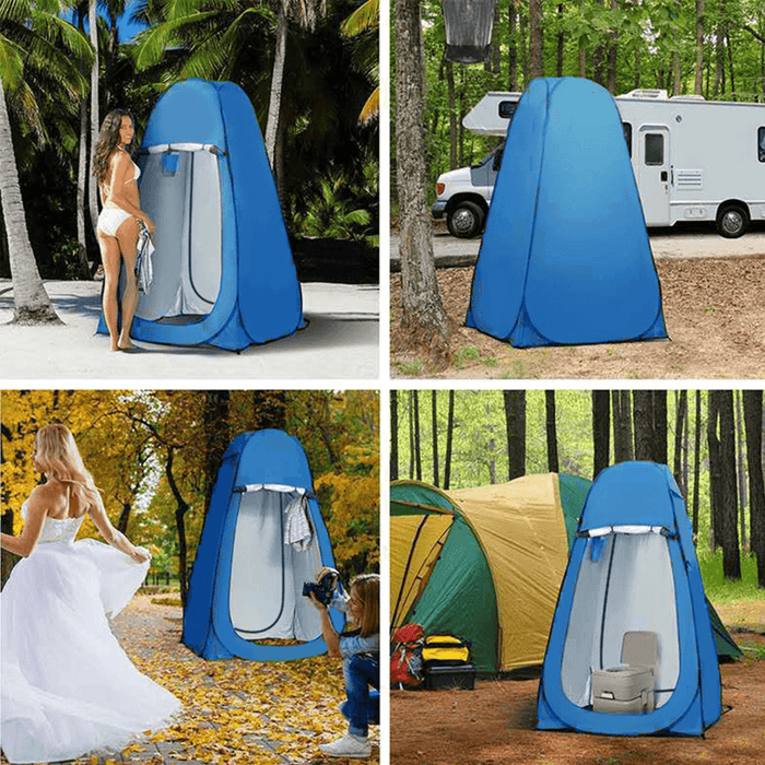 Privacy Shower Toilet Camping Tent Anti-Uv Waterproof Photography Tent Sunshade Canopy