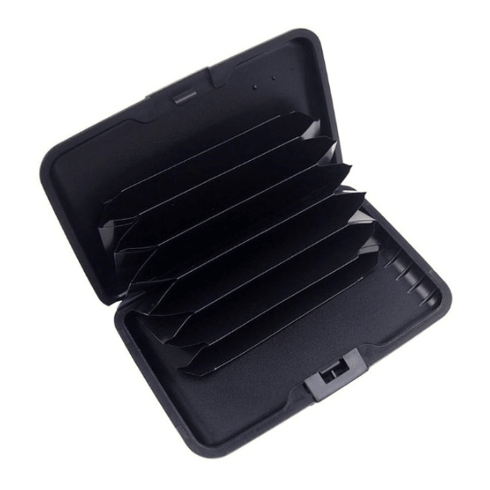 Ipree® Aluminum Alloy Card Holder Antimagnetic Credit Card Case Portable ID Card Storage Box