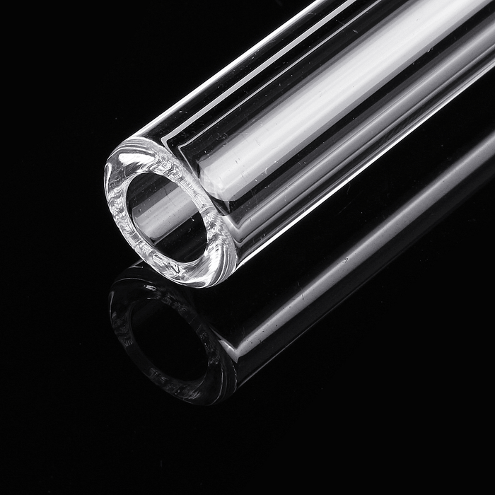 4Pcs Borosilicate Glass Blowing Tube 150Mm X 10Mm X 2.2Mm