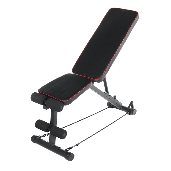 Adjustable Folding Sit up Benches Abdominal Muscle Training Machine Utility Home Gym Fitness Equipment