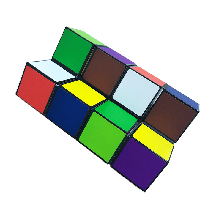 Mini Magic Transforming Cubes Two Layers Puzzle Cubes Educational Toys for Kids Adults Gift