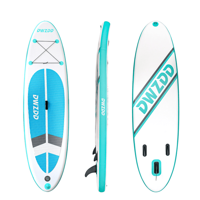 DWZDD Inflatable Stand up Paddle Board Non-Slip Deck Surfing Long Board Summer Beach Swimming Water Sport