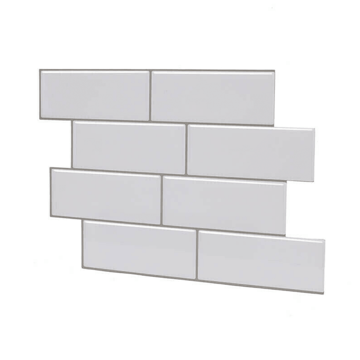 3D Self Adhesive Wall Tiles Pattern Wall Stickers Kitchen Bathroom Home Decoration