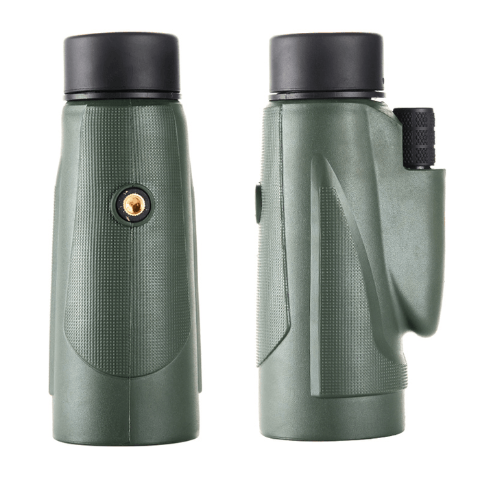 Ipree® 12X50 Greenskin Monocular High Definition Monocular Adjustable Eyepiece Waterproof Durable Outdoor Camping Climbing Travel