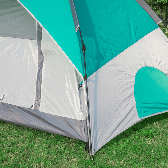 Tooca 4 Person Camping Tent Instant Set up Automatic Dome Tent Waterproof Windproof Outdoor Camping Sun Protection Shelters