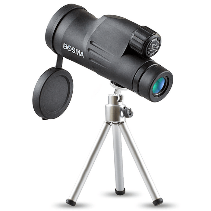 BOSMA 10X50/12X50 Monocular HD Prism Nitrogenization Waterproof Bird Watching Telescope