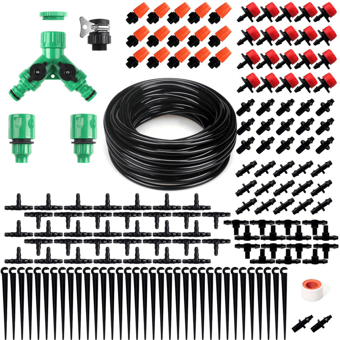 40M Micro Drip Irrigation System Automatic Garden Watering System Tools Self Garden Irrigation Watering Kits