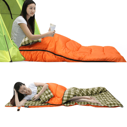 Ipree® Single People Sleeping Bag Adult Winter Warm Polyester Sleeping Sack Outdoor Camping Travel