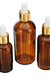 Brown Amber Glass Bottle Glass Dropper Dropping Bottle Refillable Container 10/20/50Ml