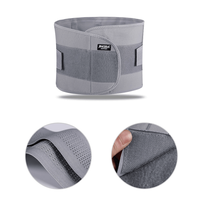 JINGBA SUPPORT Adjustable Sport Protection Waist Support Belt Lower Brace Pain Relief Lumbar Brace for Sport Office