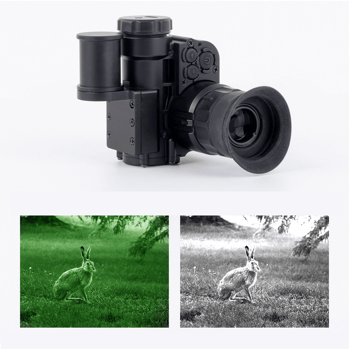 LUXUN NVG10 IR Night Vision Monoculars Head-Mounted Telescope for Military Tactical Hunting Monocular Can Be Disassembled