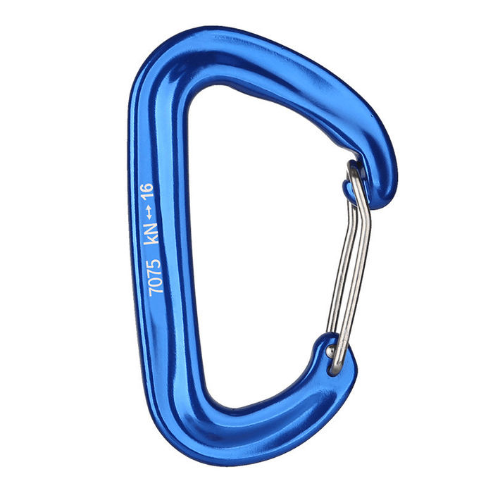 XINDA 16KN Aluminum Carabiner Climbing Keychain Outdoor Snap Clip Lock Buckle