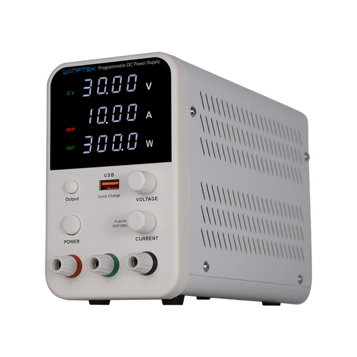 WANPTEK WPS3010B 30V 10A Adjustable DC Power Supply Programmable 4 Digits LED Display Switching Regulated Power Supply